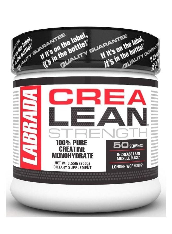 لابرادا كريالين سترينغث، كرياتين مونوهيدرات، 250 جرام 50 حصة